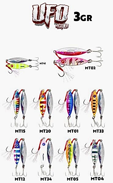 Fujin UFO Micro Jig 3gr