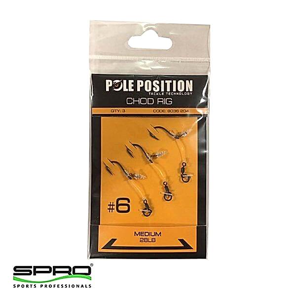 T.D. SPRO Pole Position Chod Rigs Hazır Beden No:6