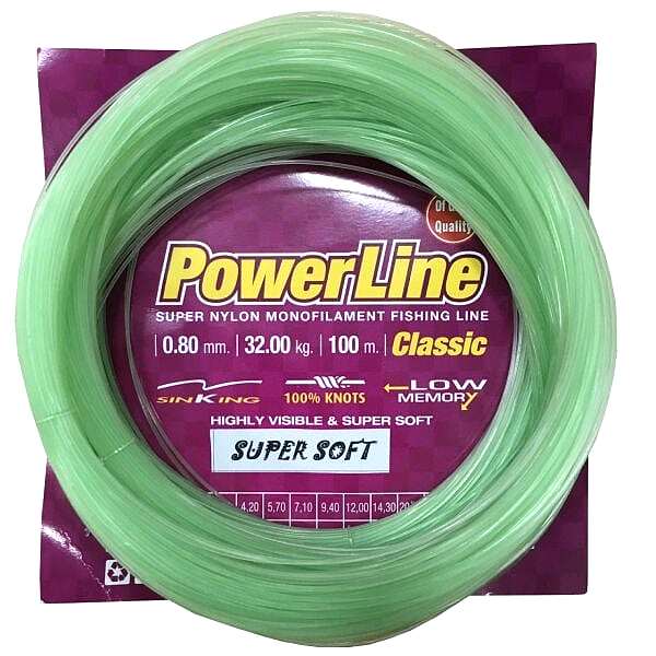 Powerline Classıc 100 m. Poşet Soft  Misina 0,50 mm