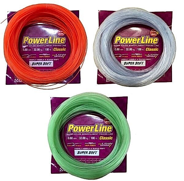 Powerline Classıc 100 m. Poşet Soft  Misina 0,70 mm