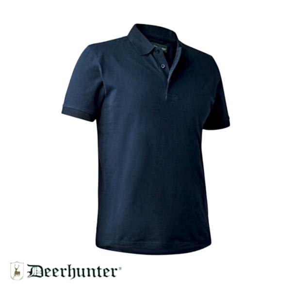 DEERHUNTER Polo Yaka K.Kollu Lacivert Tişört XL