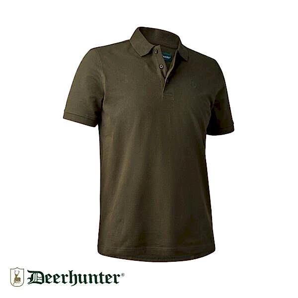 DEERHUNTER Polo Yaka K.Kollu Yeşil Tişört M