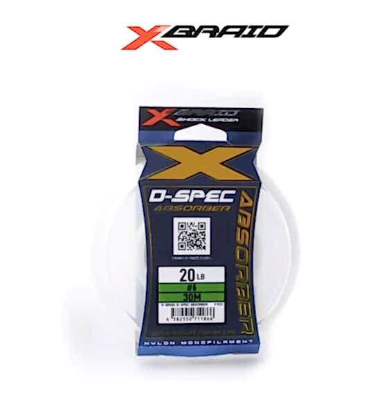 YGK X027 ABSORBER D-SPEC NYLON 30M 11.34KG 0.40