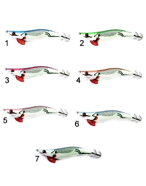 Captain 3031 Kalamar Zokası 12cm Casting Bilyeli Squid Size 3.5 18gr