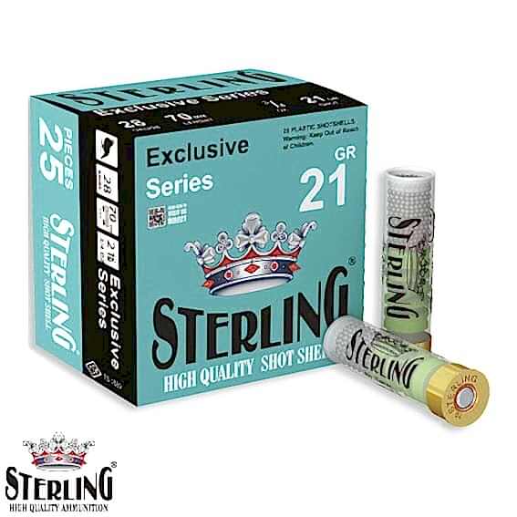 STERLING 28 Cal. 21 G. No: 9 Av Fişeği