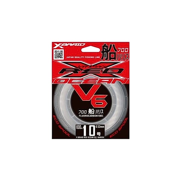 YGK X059 RED OCEAN V6 FC 100M 0.435-11.4KG