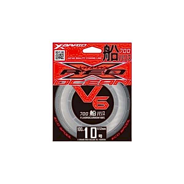 YGK X059 RED OCEAN V6 FC 100M 0.52-16KG