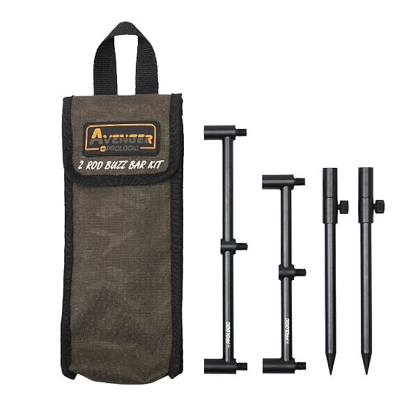 Prologic Avenger Buzz Bar Kit&Caryycase 2 Rod