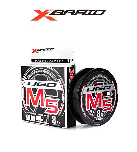 YGK X062 UGO M5 NYLON 100M 3.63KG 0.235