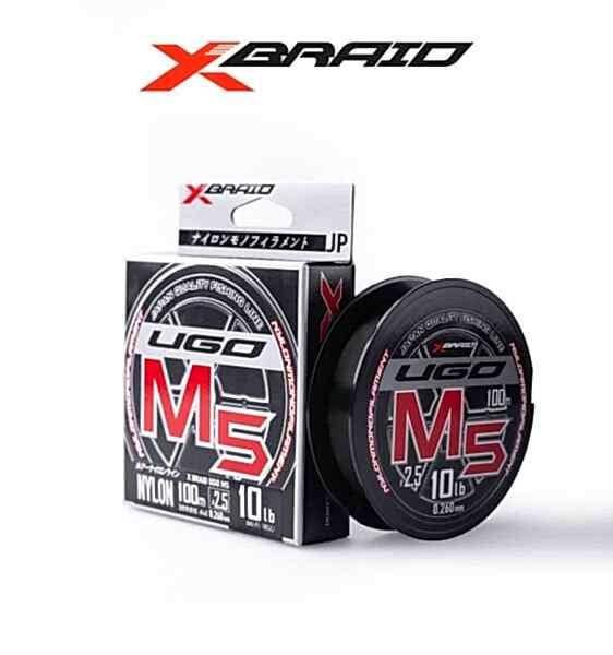 YGK X062 UGO M5 NYLON 100M 4.54KG 0.26