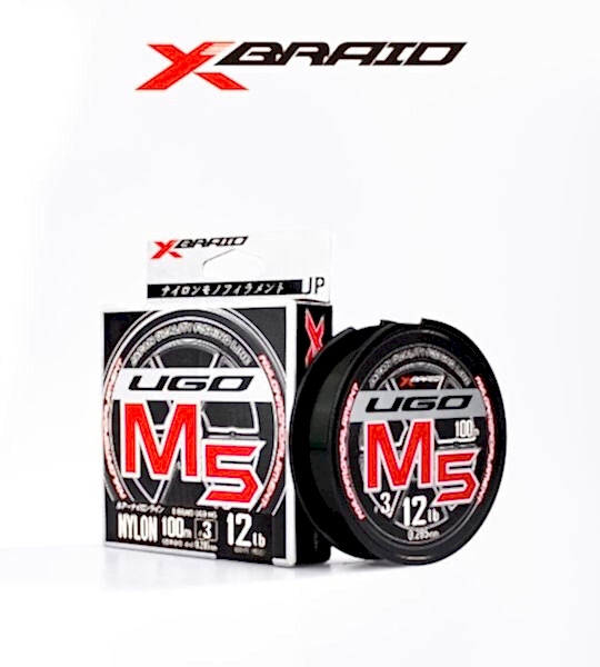 YGK X062 UGO M5 NYLON 100M 5.44KG 0.285