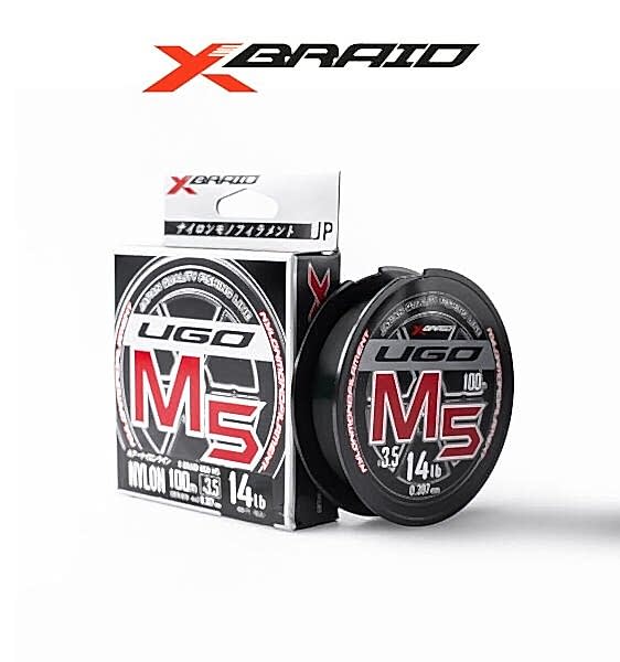 YGK X062 UGO M5 NYLON 100M 6.35KG 0.307