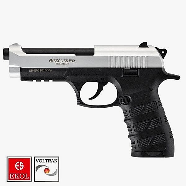 EKOL S P92 Polimer Beyaz Havalı Tabanca