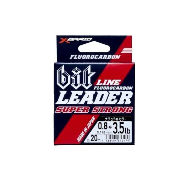 YGK N250 BIT LEADER SUPER STRONG FC 20M 9KG 0.370