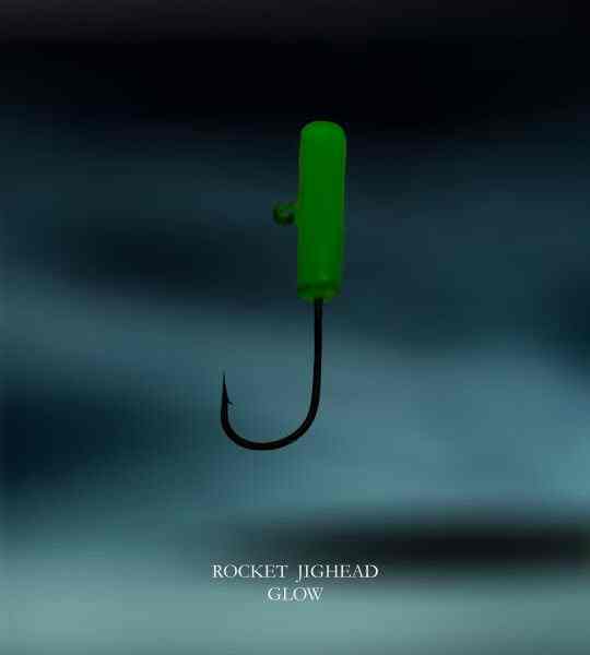 ROCKET JIGHEAD GLOW 4P 3.5G