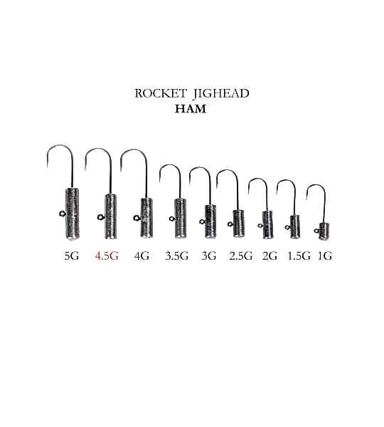 ROCKET JIGHEAD HAM 4P 4.5G