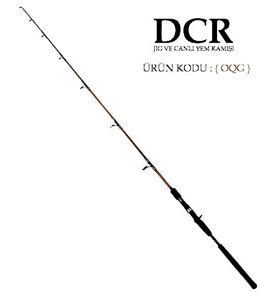DCR HİLAL TETİKLİ JIG VE CANLI YEM KAMIŞI 185 CM 100-300 TURUNCU