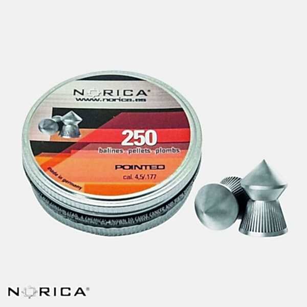 NORICA Pointed 4,5 mm  Havalı Saçma *250