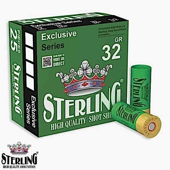STERLING 12 Cal. 32 G. No: 10 Av Fişeği