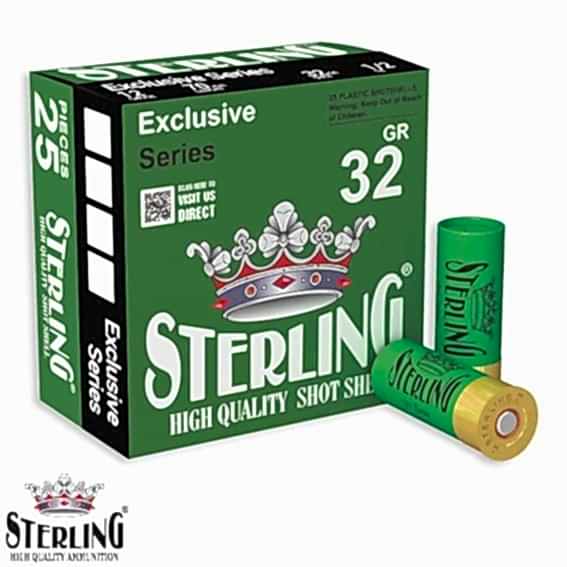 STERLING 12 Cal. 32 G. No: 3 Av Fişeği