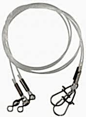 Savage gear Regenerator Trace 50 cm 0.85 mm 20 kg Swivel/Needle Snap 3 Adet