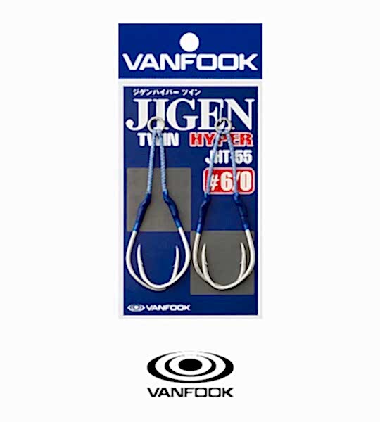 VANFOOK JHT-55 JIGEN HYPER TWIN ASSIST 2P #6/0