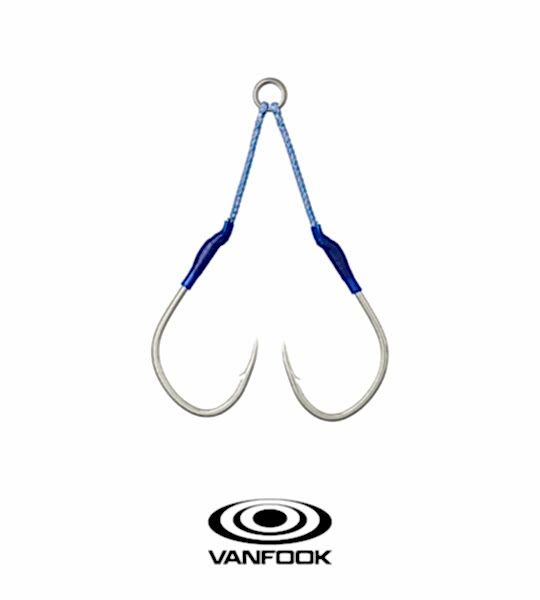 VANFOOK JHT-55 JIGEN HYPER TWIN ASSIST 2P #7/0