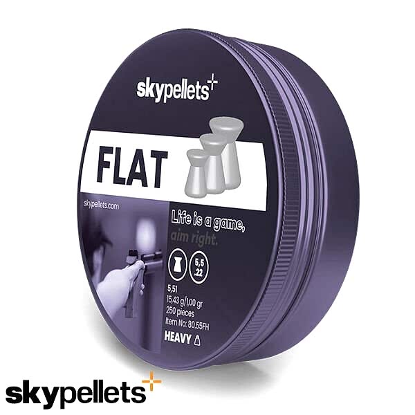 SKYPELLETS Flat Heavy 5,5mm 15,43 Gr H.  Saçma 250
