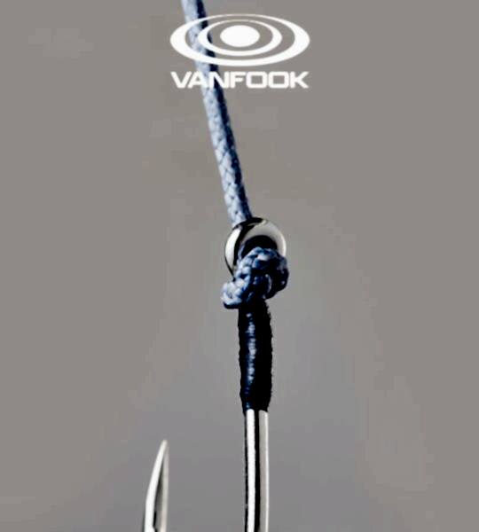 VANFOOK BSA-100 BBS SINGLE ASSIST 2P #4/0