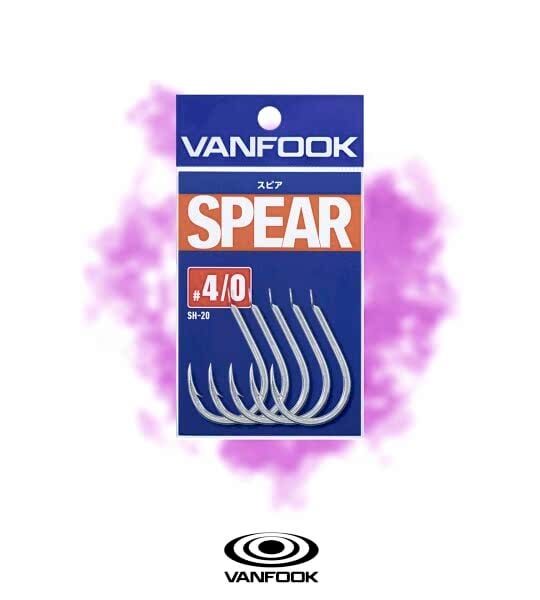 VANFOOK SH-20 SPEAR SILVER 7P #4/0