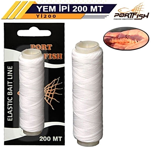 Portfish Yem İpi 200 mt (0.20) ( Organik )