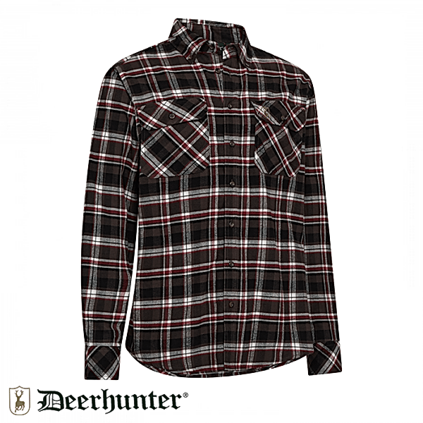 DEERHUNTER Nathan Kahverengi Kareli Gömlek 39/40