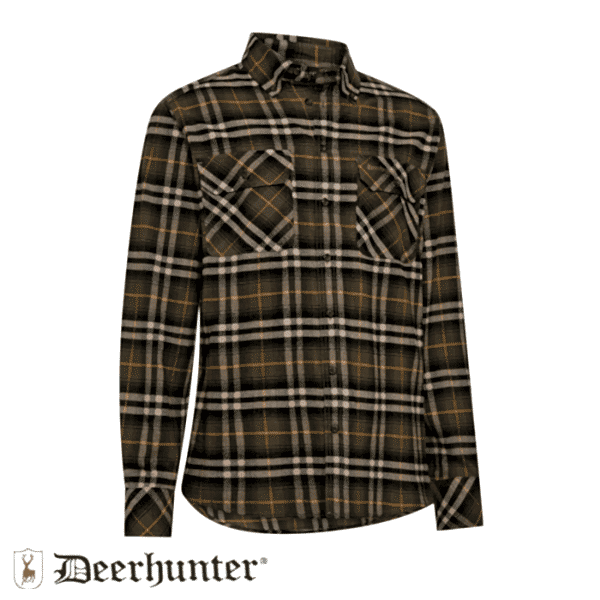 DEERHUNTER Carson Yeşil Kareli Gömlek 39/40