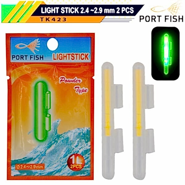 Portfish Fosfor Kendinden Aparatlı Çiftli (2,4-2,9 mm) 50 Adetli