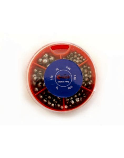 Captain Kutu Kurşun Seti 6590 Yuvarlak Yarık 100gr