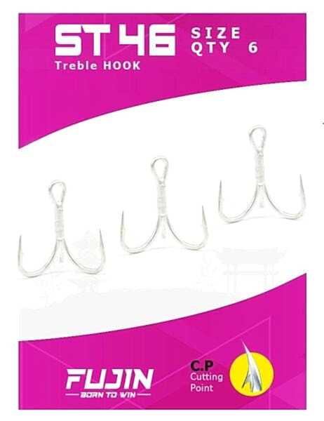 Fujin ST46 Üçlü Maket Balık İğnesi