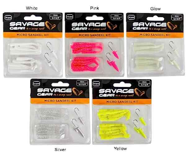 Savage gear Lrf Micro Sandeel Kit 12 Adet(1+1.5+5) Sahte Balık