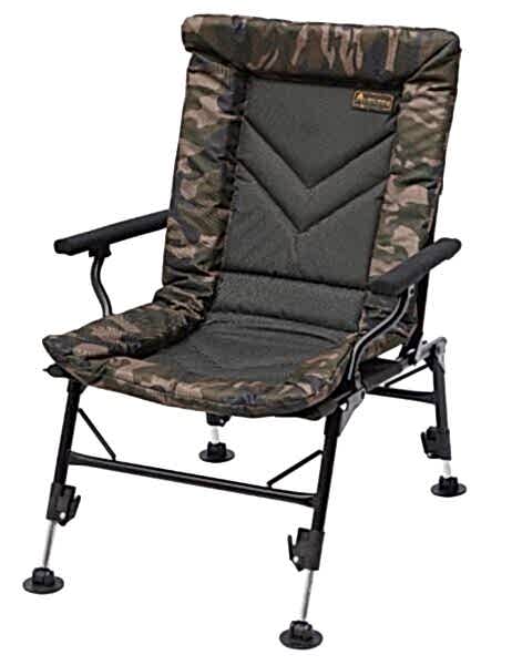 Prologic Avenger Comfort Camo Chair W/Armrest&Covers