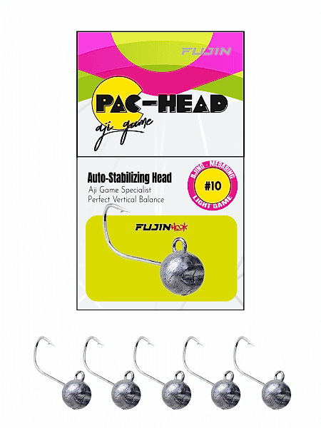 Fujin Pac-Head 10no Aji Game Jighead