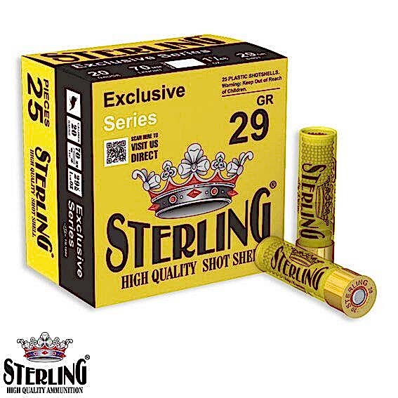 STERLING 20 Cal. 29 G. No: 9 Fıbre Av Fişeği
