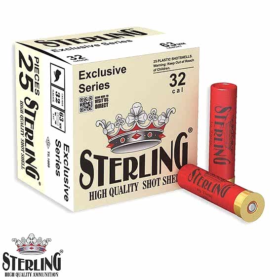 STERLING 32 Cal. 14 G. No: 10 Av Fişeği