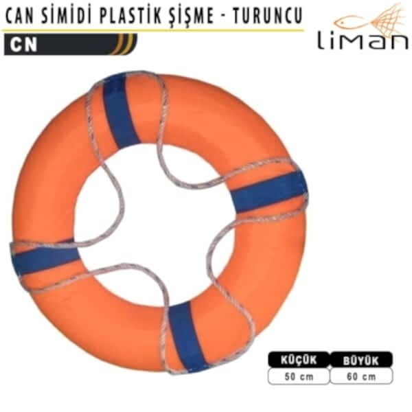Liman Can Simidi Plastik Şişme - TURUNCU