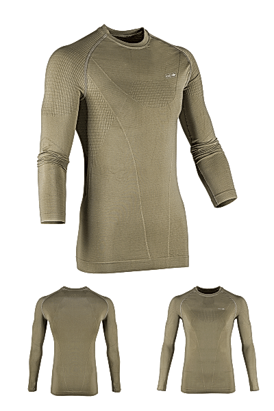 Fujin Seamless Termal İçlik Khaki Üst