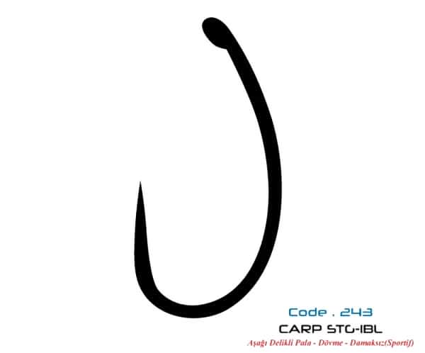 2431 CARP STG-1 DAMAKSIZ  #8 BLACK NIKEL 11P