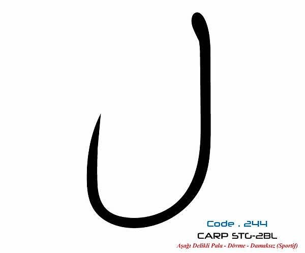 2441 CARP STG-2 DAMAKSIZ  #6 BLACK NIKEL 10P