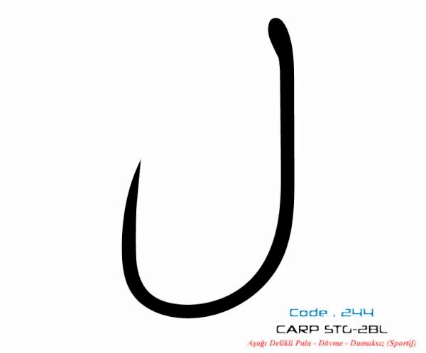 2441 CARP STG-2 DAMAKSIZ  #4 BLACK NIKEL 9P