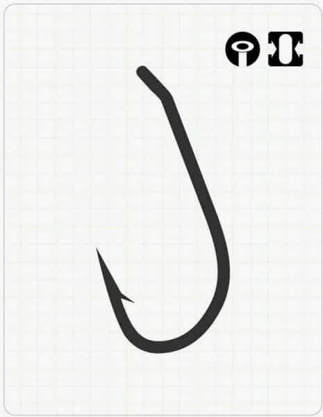 2801 SLIDER CARP #4 BLACK NIKEL 10P