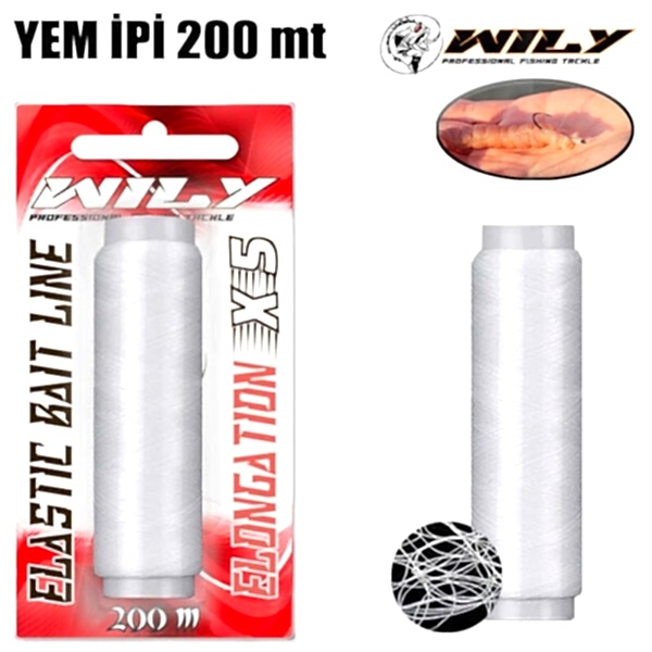 Wily Yem İpi 200 mt (0.15 ) ( Ekonomik )
