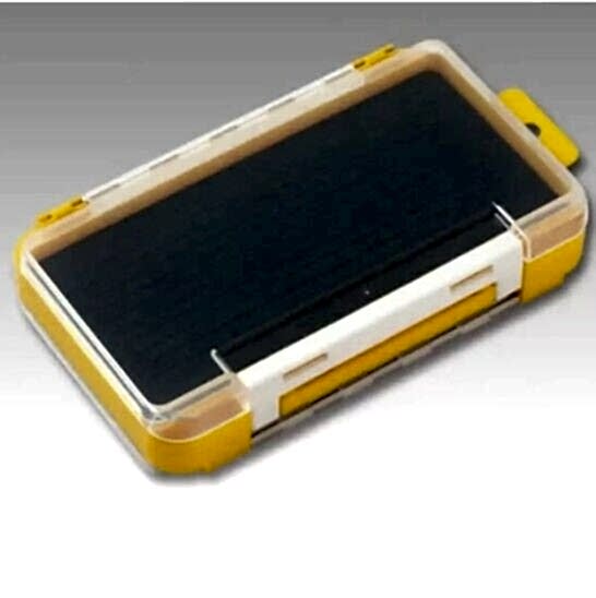 Meiho Run Gun Case 1010W-2 Çift Taraflı Evalı LRF Kutusu - Balıkçılık Malzemesi Organizer Sarı