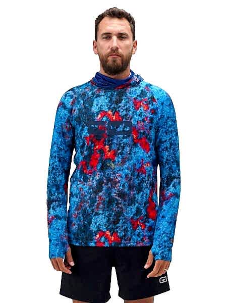 Fujin Pro Angler S24 Buff&Hoodie Red Reef